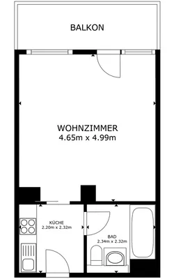 1-Zimmer-Wohnung kaufen in Innsbruck-Land – 32,6 m², € 235.000 – Bild 7 von 7