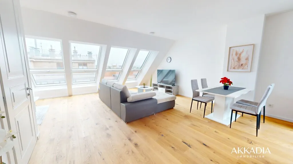 Exklusives Penthouse mit großzügiger Dachterrasse und traumhaftem Ausblick auf Wien - A\\ - Ansicht 2