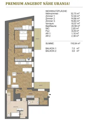 4-Zimmer-Wohnung kaufen in Wien – 116 m², € 899.900 – Bild 35 von 35