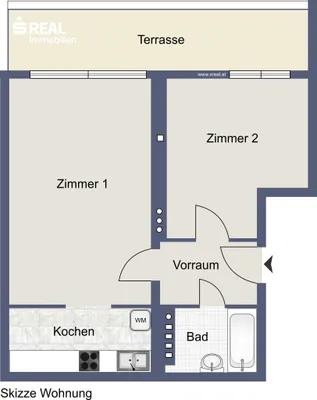 2-Zimmer-Wohnung mieten in Wien – 48,5 m², € 845 – Bild 15 von 16