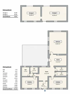 4-Zimmer-Haus kaufen in Neusiedl am See – 141 m², € 299.000 – Bild 23 von 23