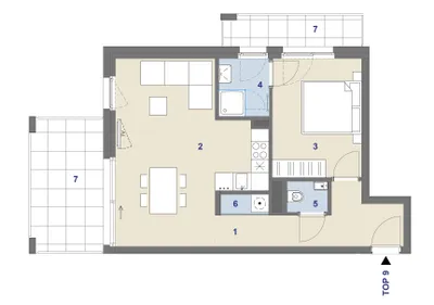2-Zimmer-Wohnung kaufen in Wien – 51,6 m², € 529.000 – Bild 9 von 13