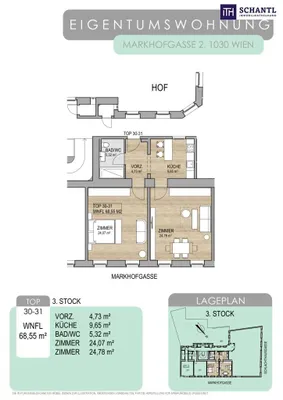 2-Zimmer-Wohnung kaufen in Wien – 68,55 m², € 399.000 – Bild 24 von 24