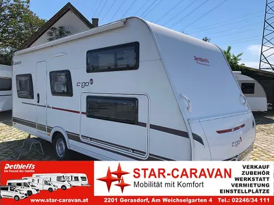 Wohnwagen Dethleffs C´GO 525 KR UP MIETWAGEN AB...