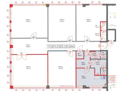 1-Zimmer-Gewerbeimmobilie mieten in Baden – 46 m², € 588 – Bild 6 von 6