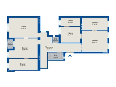 9-Zimmer-Wohnung kaufen in Wien – 251 m², € 850.000 – Bild 14 von 15