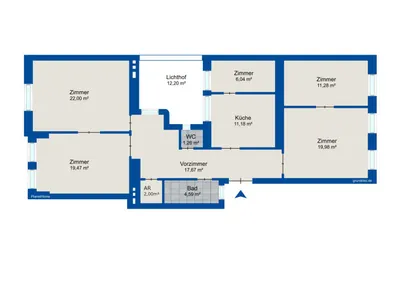 9-Zimmer-Wohnung kaufen in Wien – 251 m², € 850.000 – Bild 13 von 15