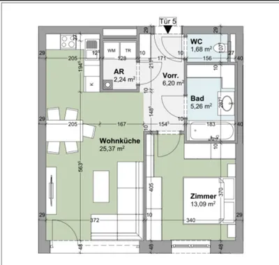 2-Zimmer-Wohnung kaufen in Sankt Pölten Land – 54 m², € 179.000 – Bild 23 von 23