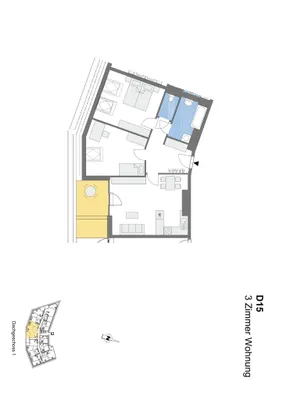 3-Zimmer-Wohnung kaufen in Graz – 71 m², € 269.000 – Bild 7 von 7