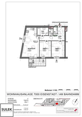 3-Zimmer-Wohnung mieten in Eisenstadt – 74,16 m², € 1.155 – Bild 17 von 17