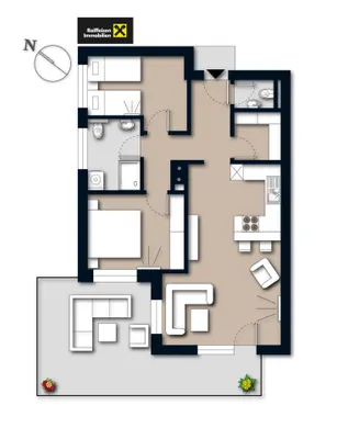 3-Zimmer-Wohnung kaufen in Sankt Johann im Pongau – 69 m², € 389.000 – Bild 5 von 5