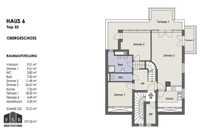 4-Zimmer-Wohnung kaufen in Wien – 107,22 m², € 875.000 – Bild 24 von 25