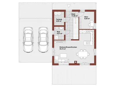5-Zimmer-Haus kaufen in Klagenfurt – 129 m², € 579.000 – Bild 14 von 16
