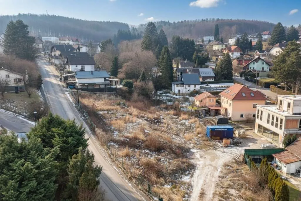 Baugrundstück mit Traumaussicht in Gablitz - inkl. bewilligtem Doppelhaus-Planungsvorschlag - Ansicht 3