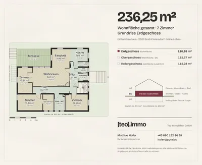 7-Zimmer-Haus mieten in Gänserndorf – 236 m², € 2.100 – Bild 22 von 25