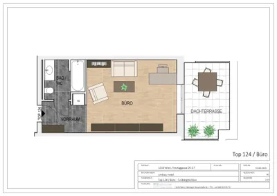 1-Zimmer-Gewerbeimmobilie mieten in Wien – 28 m², € 702 – Bild 10 von 10