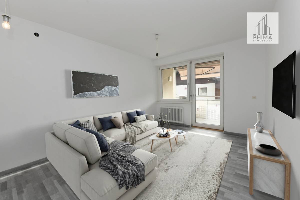 Charmante 2-Zimmer-Wohnung mit Balkon in Schlins, Schlins