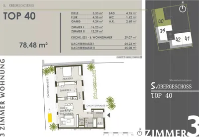 3-Zimmer-Wohnung mieten in Graz – 78,48 m², € 1.200 – Bild 10 von 11