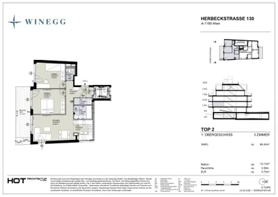 3-Zimmer-Wohnung kaufen in Wien – 69,29 m², € 940.000 – Bild 8 von 9
