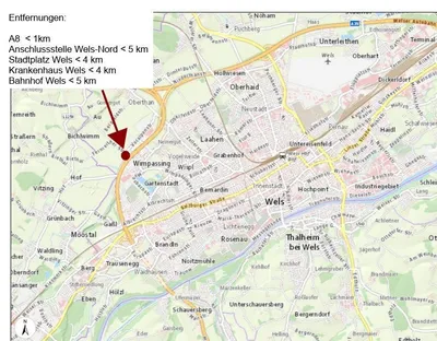 Immobilie kaufen in Wels – 7 382 m² – Bild 3 von 4