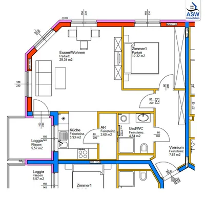 2-Zimmer-Wohnung mieten in Linz – 58,55 m², € 970 – Bild 16 von 16