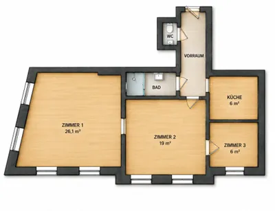 3-Zimmer-Wohnung kaufen in Wien – 68 m², € 319.000 – Bild 14 von 14