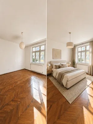Helle 66-m²-Altbauwohnung mit Gemeinschaftsgarten und moderner Küche - 1170 Wien