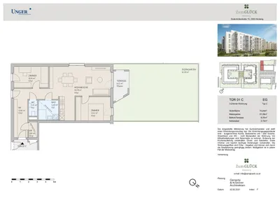 3-Zimmer-Wohnung mieten in Bruck an der Leitha – 74,2 m², € 1.360 – Bild 14 von 14