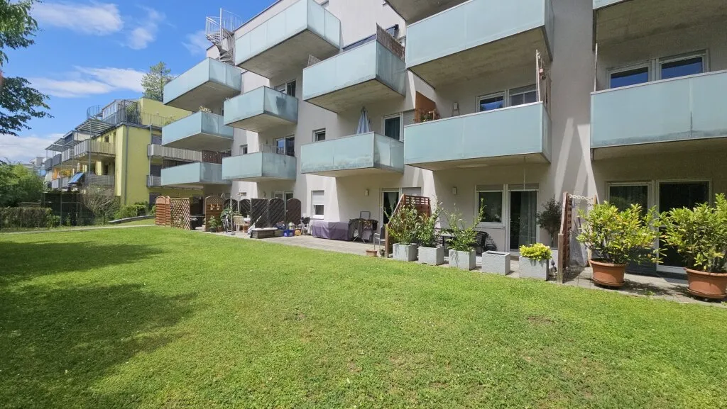 Nette Terrassenwohnung mit 2 Schlafzimmer und Garagenparkplatz in der Brucknerstraße in Graz - Ansicht 2