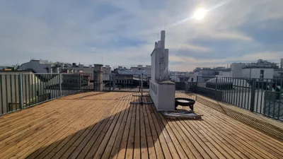 Dachterrasse mit Ausblick - 3 Zimmer mit 3 Terrassen