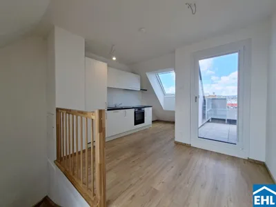 ERSTBEZUG - ODO 25 - Moderne 2-Zimmer-Maisonettewohnung mit Balkon! – Bild 3