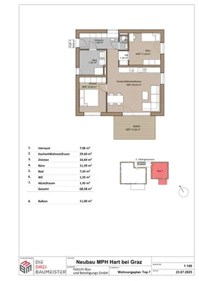 3-Zimmer-Wohnung kaufen in Graz-Umgebung – 68,58 m², € 309.000 – Bild 7 von 7