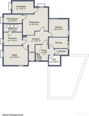 4-Zimmer-Haus kaufen in Klagenfurt Land – 1 557 m², € 595.000 – Bild 15 von 15