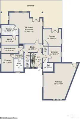 4-Zimmer-Haus kaufen in Klagenfurt Land – 1 557 m², € 595.000 – Bild 14 von 15