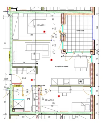 3-Zimmer-Wohnung mieten in Bregenz – 64,7 m², € 1.370 – Bild 2 von 2