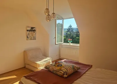 Lichtdurchflutete Dachgeschoßwohnung mit Grünblick | 2 Zimmer | U4 Ober St. Veit, teilmöbliert möglich – Bild 2