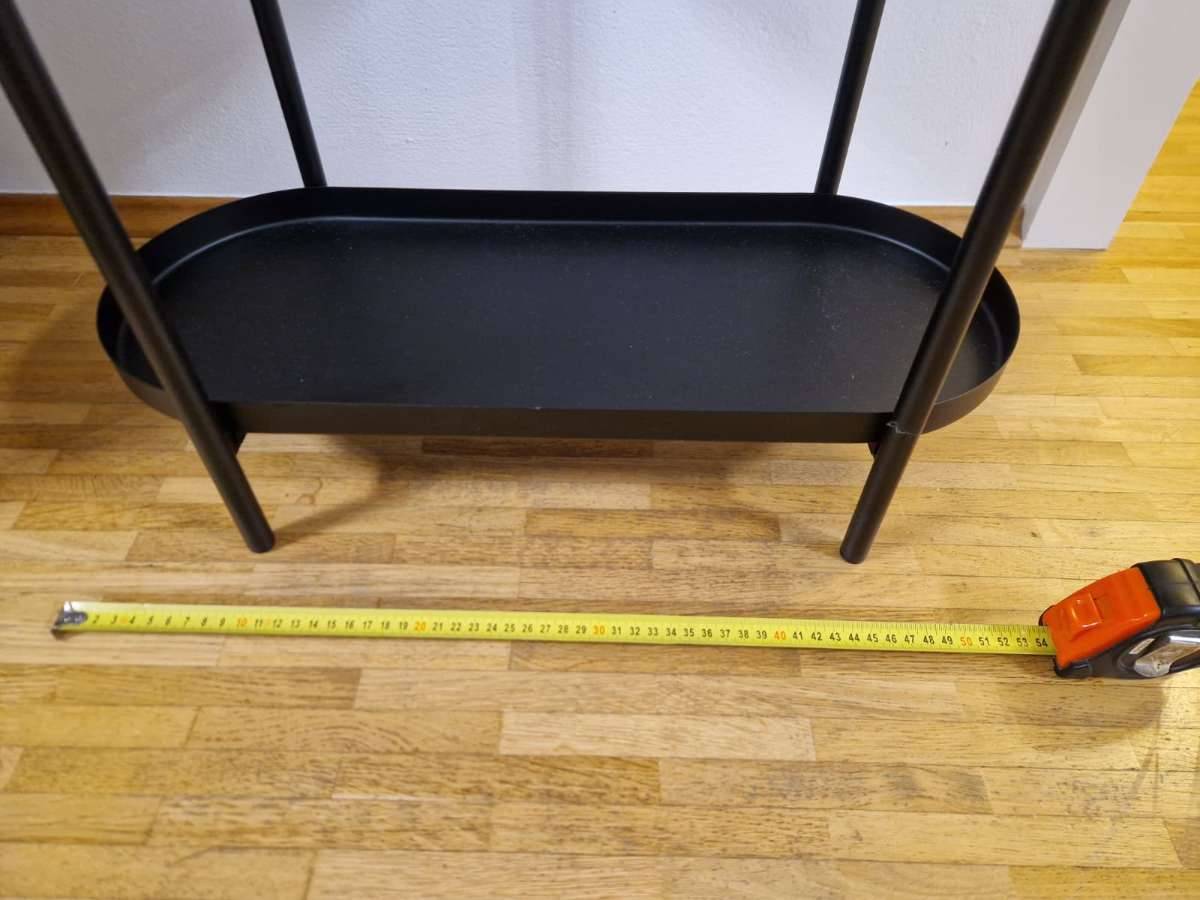 Blumenstnder drinnen/ drauen schwarz, 56 cm (Ikea OLIVBLAD),  10,- (8055  Graz) - willhaben
