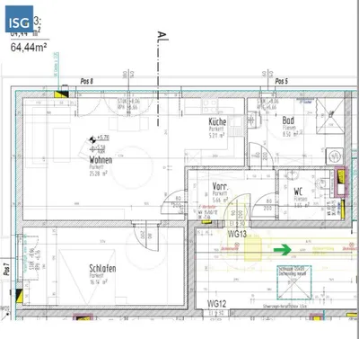 2-Zimmer-Wohnung mieten in Ried im Innkreis – 64,44 m², € 764 – Bild 3 von 3