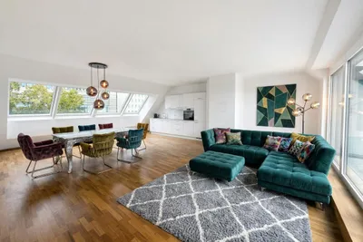 Klimatisierte 210 m² Maisonette | 6,5 Zimmer | 58 m² Wohnküche | 36 m² Dachterrassen I U1 VIC – Bild 2