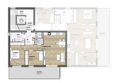 3-Zimmer-Wohnung kaufen in Zell am See – 74 m², € 521.000 – Bild 2 von 6