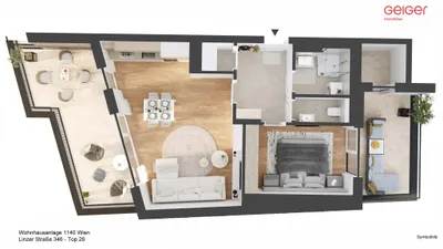 2-Zimmer-Wohnung kaufen in Wien – 56,95 m², € 430.000 – Bild 4 von 21