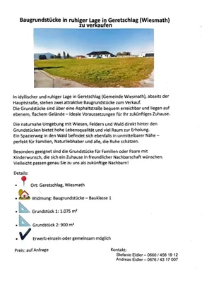 Grundstück zum Kauf in 2811 Wiener Neustadt Land