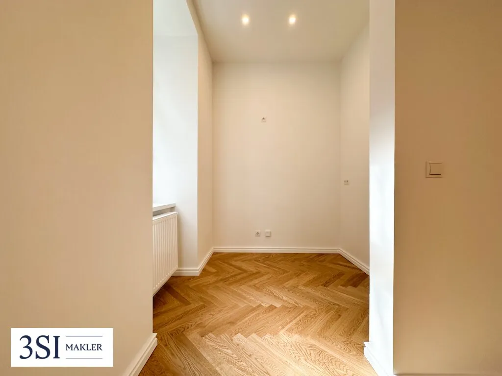 Einziehen & wohlfühlen: Hochwertiger 1-Zimmer-Erstbezug in eleganter Altbauliegenschaft - Ansicht 2