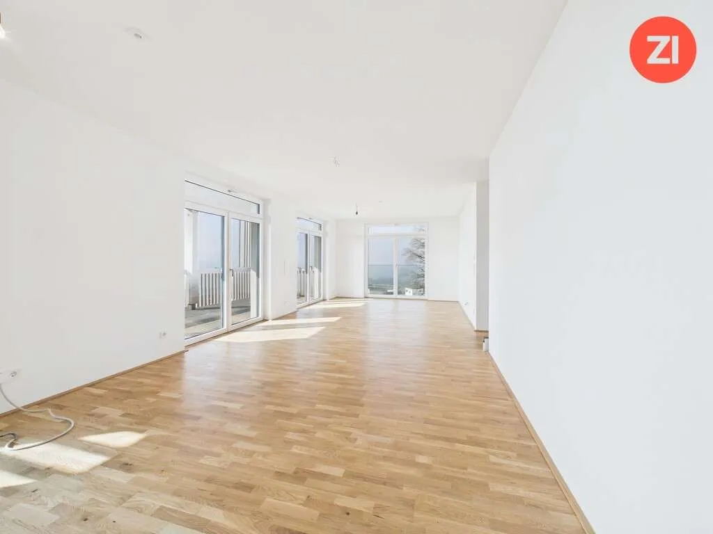 *Über der Nebelgrenze* 4-Zimmer Wohnung mit Balkon - Blick auf Linz - Ansicht 3