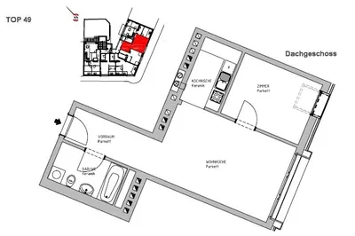 2-Zimmer-Wohnung kaufen in Wien – 46,81 m², € 279.000 – Bild 13 von 14