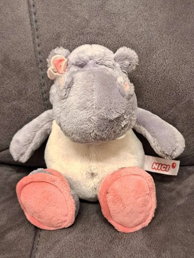 Nici Plüsch Nilpferd Mandy mittelgross Stofftier Kuscheltier