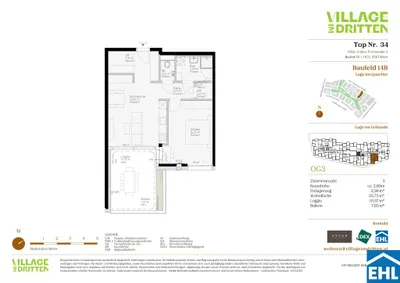 2-Zimmer-Wohnung kaufen in Wien – 54,3 m², € 449.000 – Bild 13 von 13