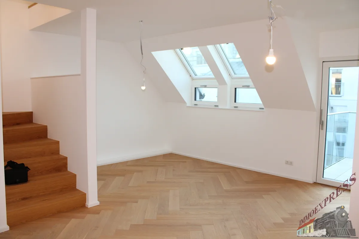 Sehr schöne Dachgeschosswohnung mit 175m² im 9. Bezirk mit Terrasse und Balkon - Widok 3