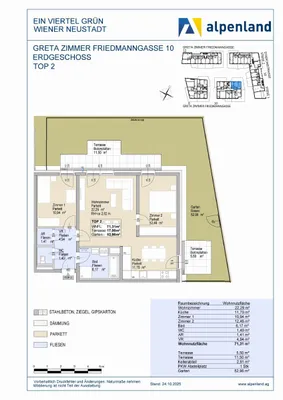 3-Zimmer-Wohnung mieten in Wiener Neustadt – 71,31 m², € 1.013 – Bild 7 von 7