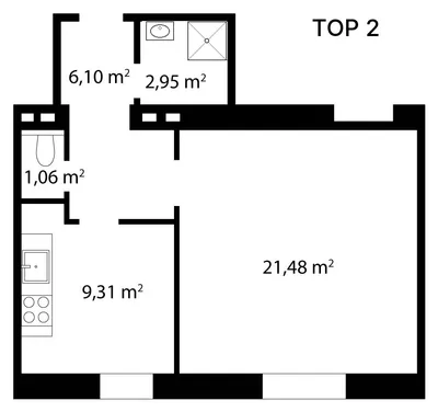 1-Zimmer-Wohnung kaufen in Wien – 40,9 m², € 229.000 – Bild 8 von 8